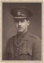John Kipling in uniform, 1915