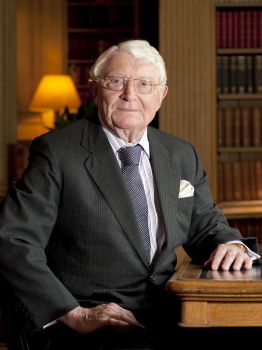 Sir Leslie Fielding portrait taken in 2011