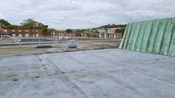 The roof of Sussex Library