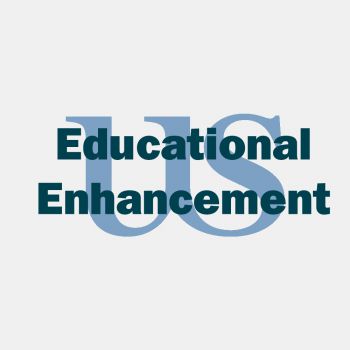 Image of text saying Educational Enhancement