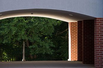 Arches on campus