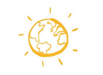 Illustration of a sun