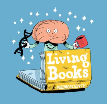 Sussex Neuroscience - living book logo and image