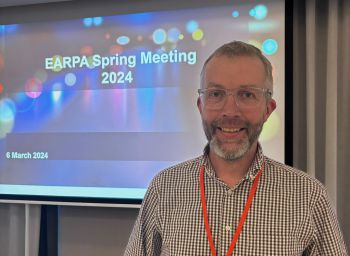 Peter Fussey at EARPA meeting