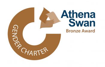 A logo representing the bronze Athena Swan award
