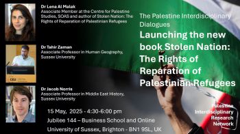 Stolen Nation: The Rights of Reparation of Palestinian Refugees