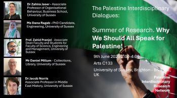 Summer of Research. Why We Should All Speak for Palestine!