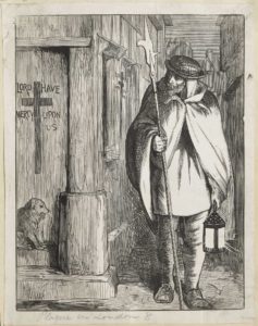 Dalziel after Alfred Walter Bayes, ‘Plague in London’, illustration for H W Dulcken, A Picture History of England