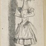 Dalziel after John Tenniel, illustration for 'The Pool of Tears', in Lewis Carroll [Charles Lutwidge Dodgson], Alice’s Adventures in Wonderland