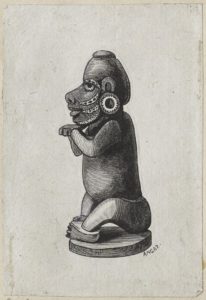 Dalziel after G F Angus, ‘Idol’, illustration for J G Wood, The Natural History of Man