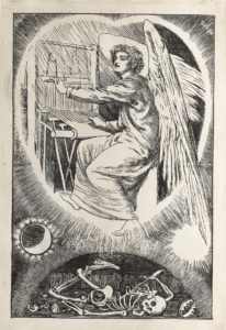 Dalziel after Arthur Hughes, 'My Heart', frontispiece to The Sunday Magazine