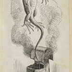 Dalziel after John Tenniel, illustration for 'The Rabbit Sends in a Little Bill', in Lewis Carroll [Charles Lutwidge Dodgson], Alice’s Adventures in Wonderland