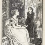 Dalziel, 'She held me before her', illustration for Ellen Wood, Anne Hereford