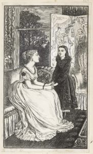 Dalziel, 'She held me before her', illustration for Ellen Wood, Anne Hereford