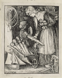 Dalziel after Arthur Hughes, illustration for George Macdonald, At the Back of the North Wind