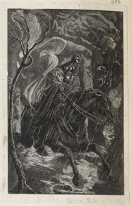 Dalziel, 'The Erl King', illustration for Walter Scott, Poetical Works