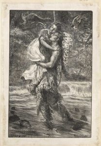 Dalziel after Arthur Boyd Houghton, ‘Hiawatha’, illustration for Henry Wadsworth Longfellow, Poetical Works