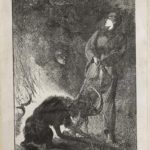 Dalziel after Arthur Boyd Houghton, ‘Fight for the Ibex’, illustration for Anne Bowman, The Boy Pilgrims