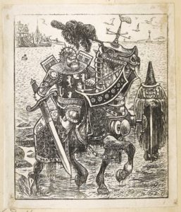 Dalziel after George du Maurier, ‘Grey Dolphin’, illustration for Thomas Ingoldsby [R. H. Barham], The Ingoldsby Legends