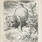 Dalziel after John Tenniel, illustration for ‘The Rabbit Sends in a Little Bill’, Lewis Carroll