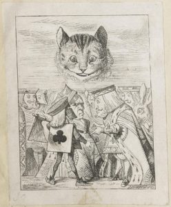 Dalziel after John Tenniel, illustration for ‘The Queen’s Croquet-Ground’, Lewis Carroll