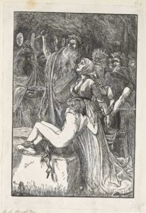 Dalziel after Arthur Boyd Houghton, 'The Victim', illustration for the magazine Good Words