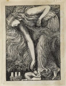 Dalziel after Arthur Hughes, illustration for George Macdonald, At the Back of the North Wind