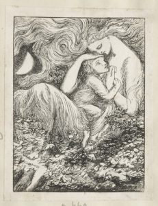 Dalziel after Arthur Hughes, illustration for George Macdonald, At the Back of the North Wind