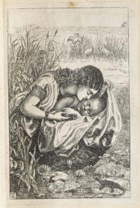 Dalziel after Frederick Barnard(?), unidentifed illustration of the finding of Moses