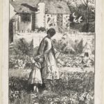 Dalziel after George John Pinwell, ‘The Island Bee’, illustration for Robert Buchanan (ed.), Wayside Posies: Original Poems of the Country Life