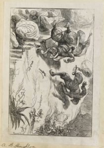 Dalziel after Arthur Boyd Houghton, ‘The Forlorn Hope’, illustration for Anne Bowman, The Boy Pilgrims