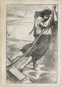 Dalziel after Arthur Boyd Houghton, illustration for unidentifed edition of Daniel Defoe, Robinson Crusoe