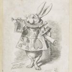 Dalziel after John Tenniel, illustration for ‘Who Stole the Tarts’, in Lewis Carroll [Charles Lutwidge Dodgson], Alice’s Adventures in Wonderland