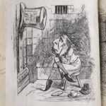 Dalziel after John Tenniel, illustration for 'Wool and Water', in Lewis Carroll [Charles Lutwidge Dodgson], Through the Looking-Glass, and What Alice Found There