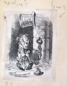 Dalziel after John Tenniel, illustration for 'Wool and Water', in Lewis Carroll [Charles Lutwidge Dodgson], Through the Looking-Glass, and What Alice Found There