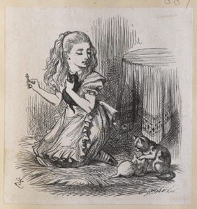 Dalziel after John Tenniel, illustration for ‘Which Dreamed It?’, in Lewis Carroll [Charles Lutwidge Dodgson], Through the Looking-Glass, and What Alice Found There