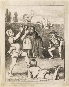 Dalziel after Arthur Hughes, ‘Playing at Ball’, illustration for George Macdonald, Dealings with the Fairies