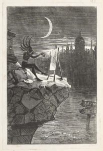 Dalziel after William S Brunton, 'Hieroglyphic to Macaulay's Prophetic Almanac', frontispiece for Andrew Halliday