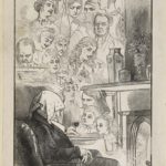 Dalziel after Florence Claxton, ‘Faces in the Fire’, in London Society