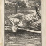 Dalziel after Arthur Hughes, ‘On the Water’, illustration for George Macdonald, Dealings with the Fairies