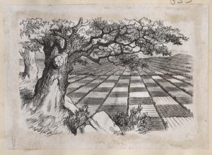 The Chessboard, Dalziel after Tenniel for Lewis Carroll, Through the Looking-Glass and What Alice Found There
