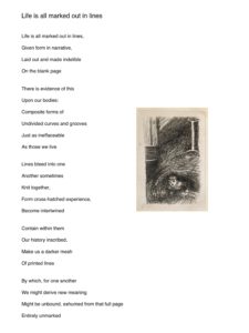 Life is all marked out in lines, by George Clutterbuck
