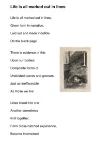 Life is all marked out in lines, by George Clutterbuck