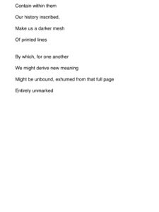 Life is all marked out in lines, by George Clutterbuck