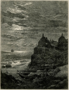 Figure 2. 'At Sea and on Shore'. Dalziel brothers for Birket Foster's Pictures of English Landscapes (1863)