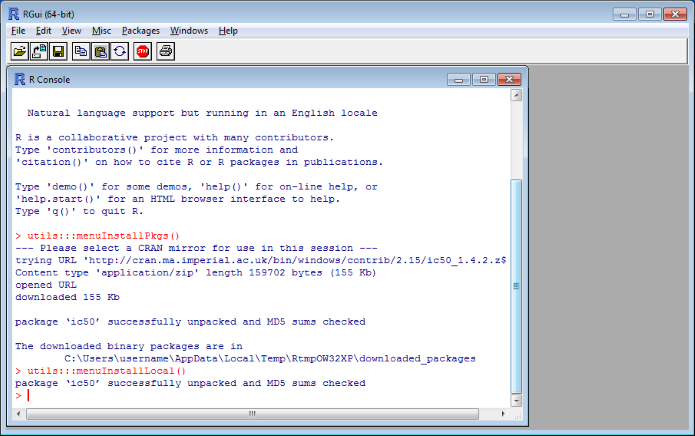 r update all packages