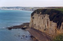 Photograph of cliffs in East Sussex