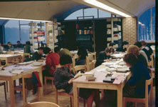 Library interior