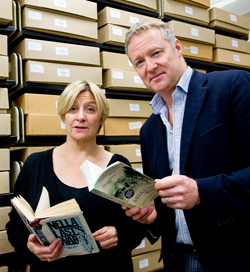 Victoria Wood and Rory Bremner