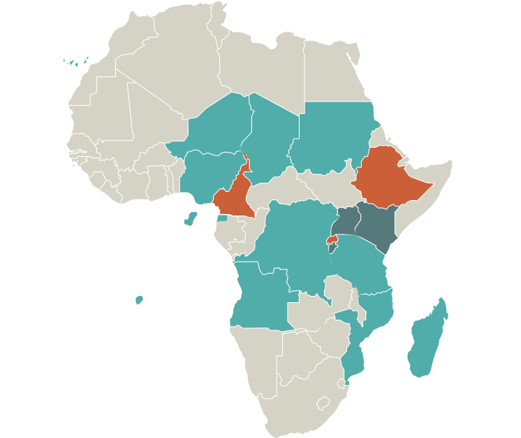 Mapping podoconiosis in Africa